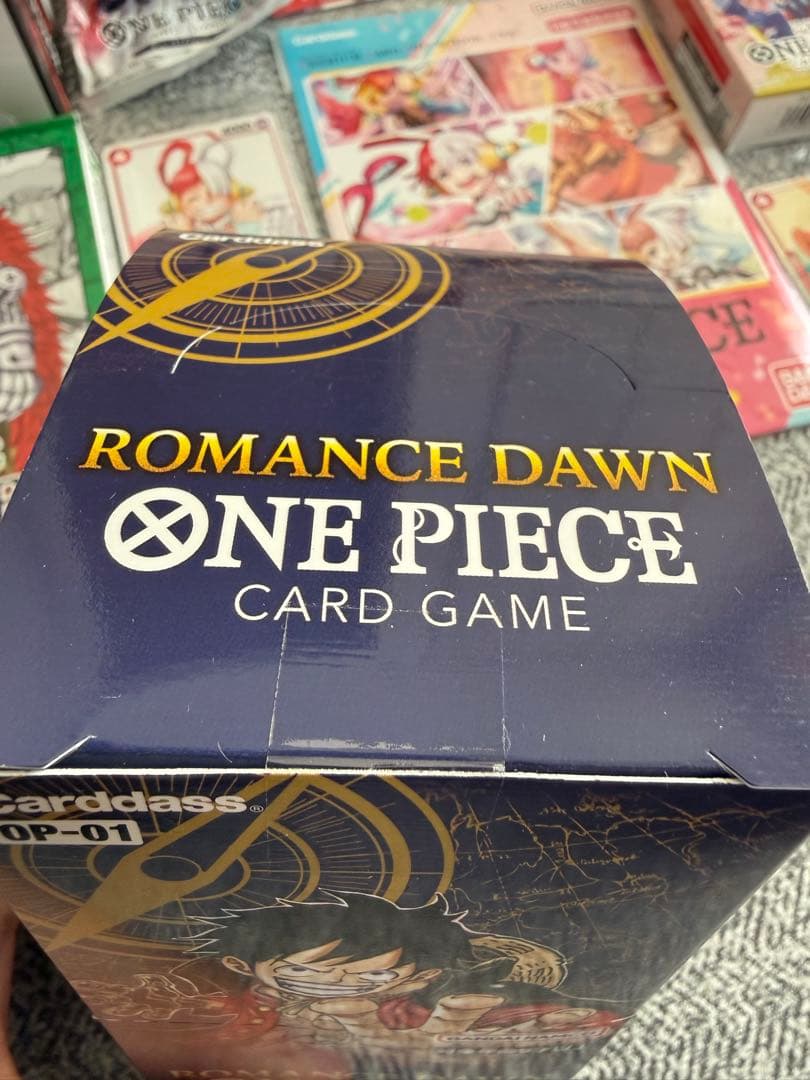 も*ぃ様 ワンピース カードゲームボックス 未開封テープ付きまとめ売り