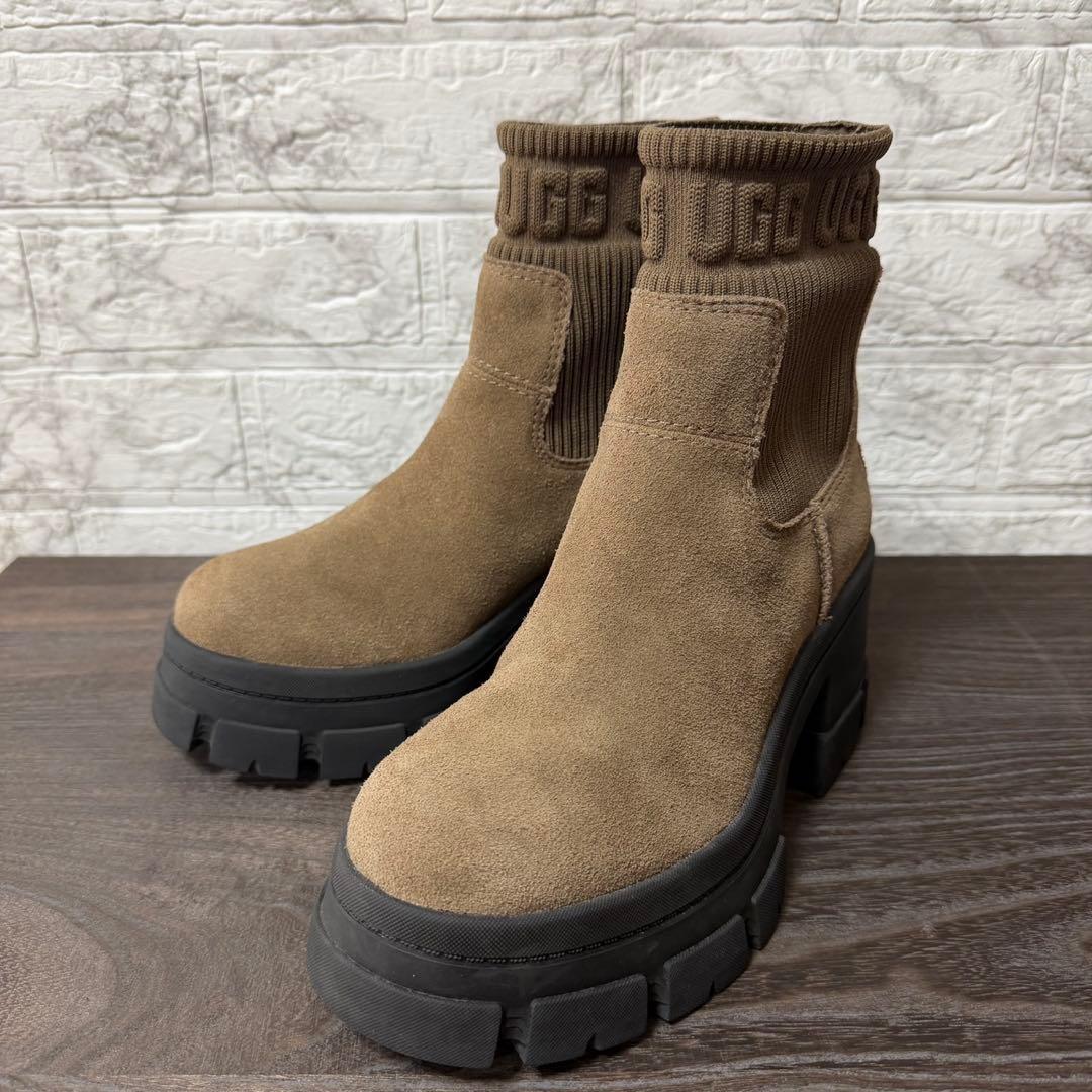 UGG ブルックリン チェルシー 厚底 Hickory 23cm