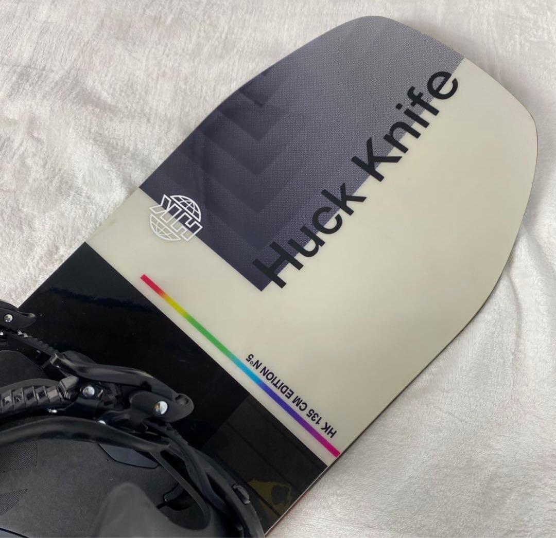 【レディース】Salomon Huck Knife 136スノーボード／初心者◎