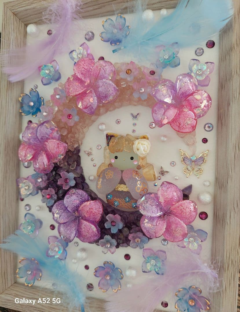 シーグラスアート Flower Moon♪ 専用です(♡ᴗ͈ˬᴗ͈)