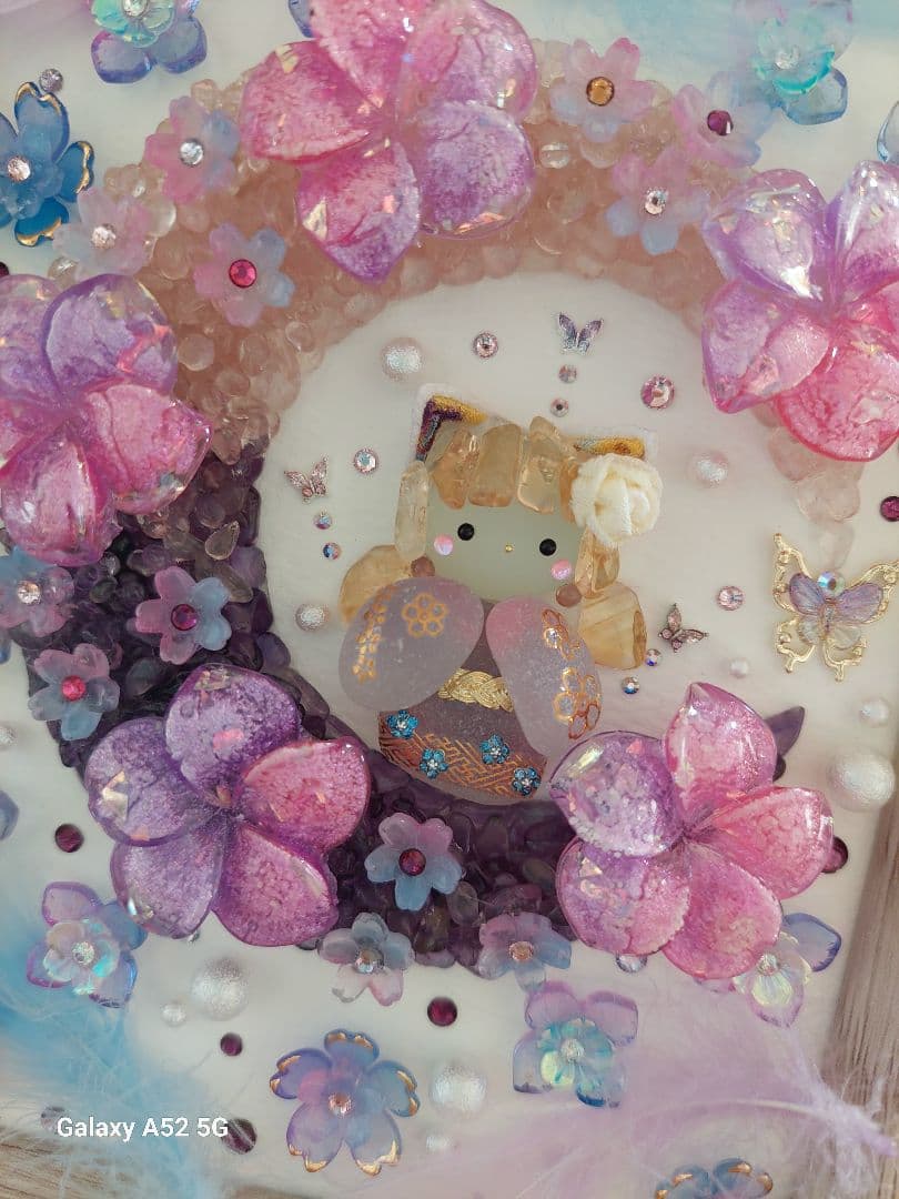 シーグラスアート Flower Moon♪ 専用です(♡ᴗ͈ˬᴗ͈)