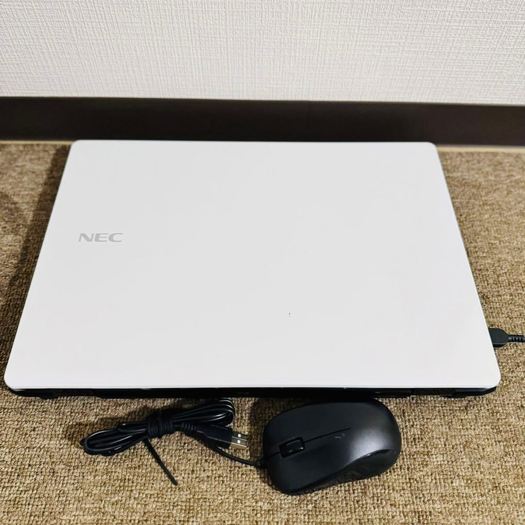 S244 NECノートパソコンWEBカメラSSD高速Windows11オフィス付