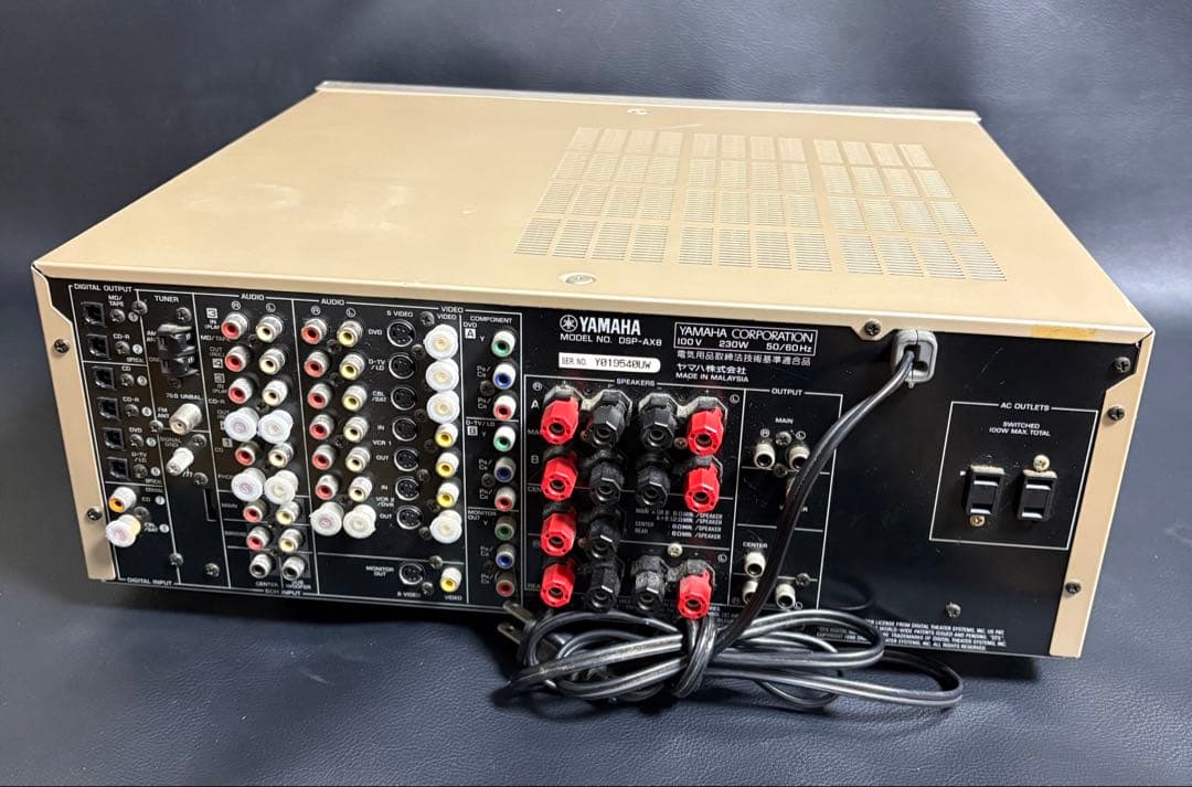 【通電確認済】ＹＡＭＡＨＡ/ヤマハ　 ＤＳＰ－ＡＸ８　ＡＶアンプ