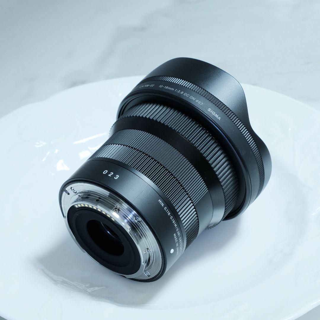 SIGMA 10-18mm F2.8 DC DN ソニーEマウントレンズ