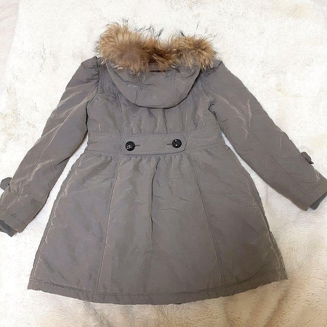 RT-146655BURBERRYカーキーダッフルダウンコート