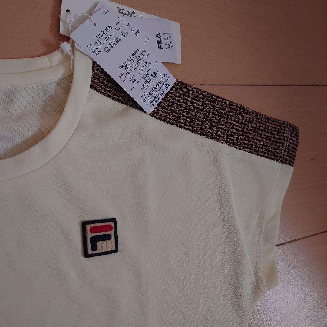 専用　フィラ　テニスウェア　2024FW　ガンクラブチェック　スコート　シャツ