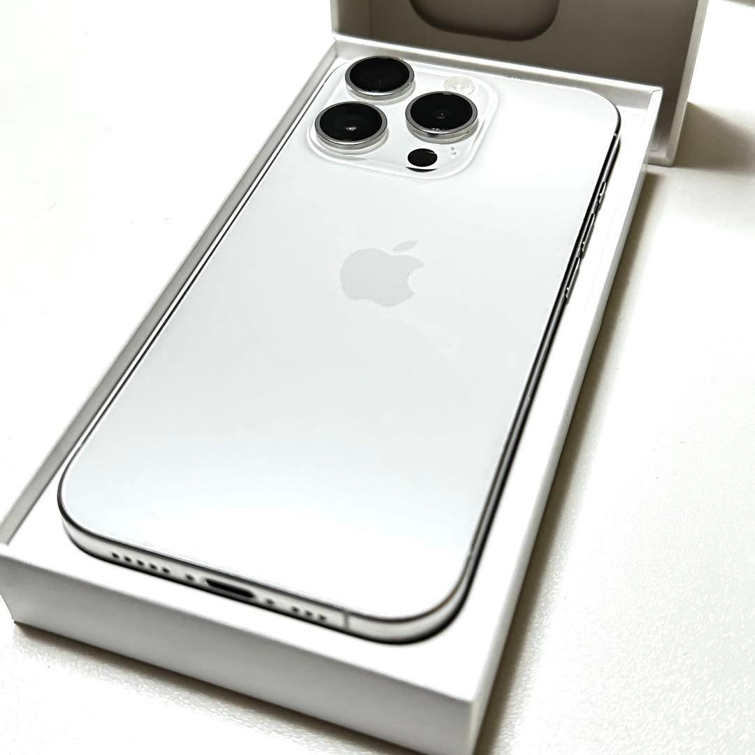 阿*ヲ様 iPhone 15 Pro 128GB SIMフリー 新品バッテリー残