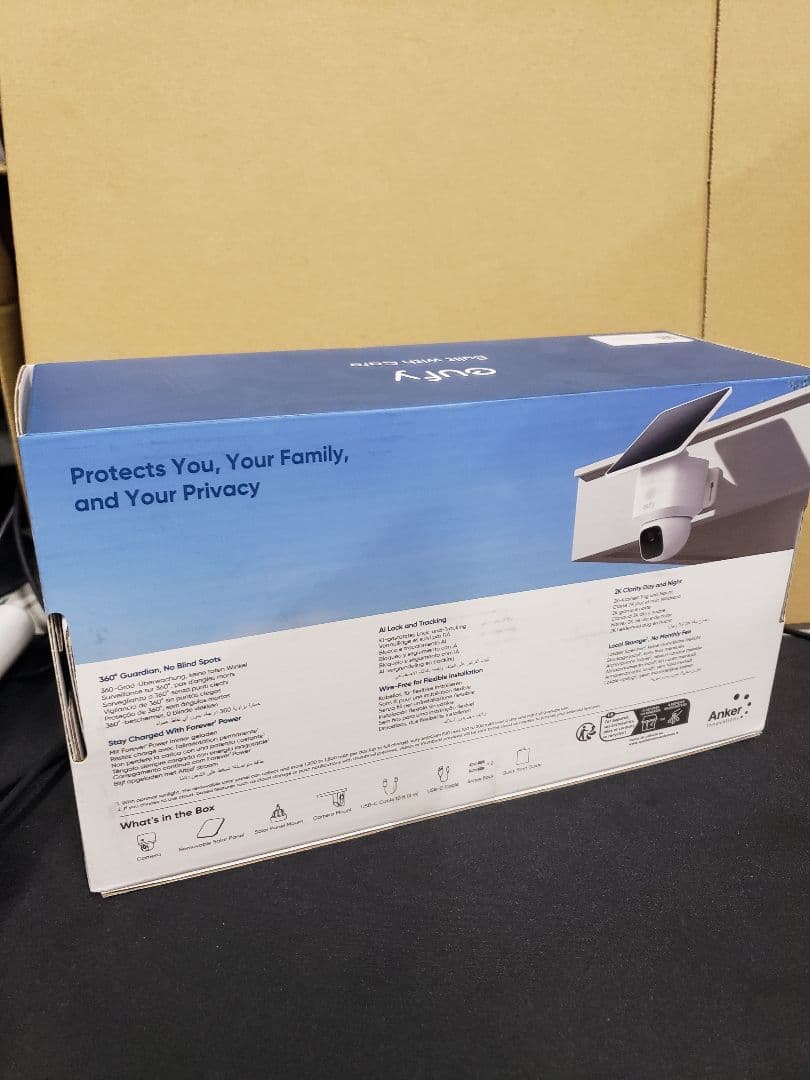 Anker eufy SoloCam E30 2K 防犯カメラ ソーラー