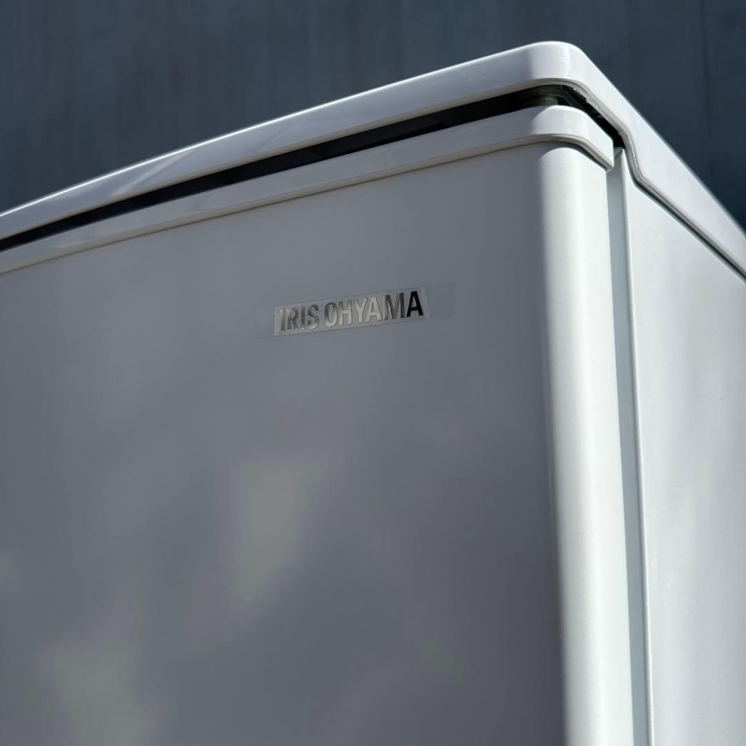 美品 アイリスオーヤマ 2021年製 冷蔵庫 90L コンパクト 小型 静音