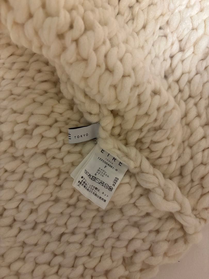 完売商品　etre tokyo 2way ハンドニットカーディガン　セーター
