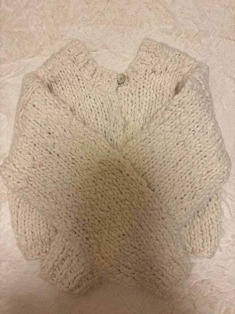 完売商品　etre tokyo 2way ハンドニットカーディガン　セーター