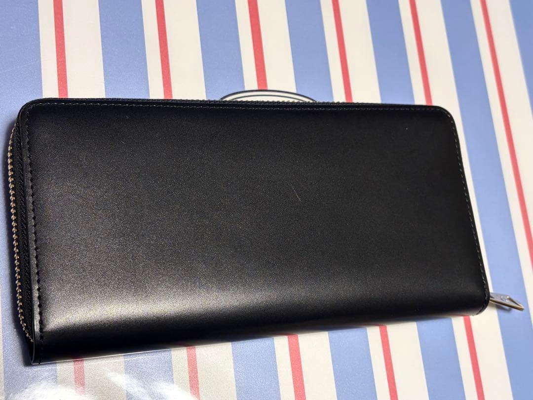 Paul Smith ポールスミス　ブラックレザー長財布うさぎ