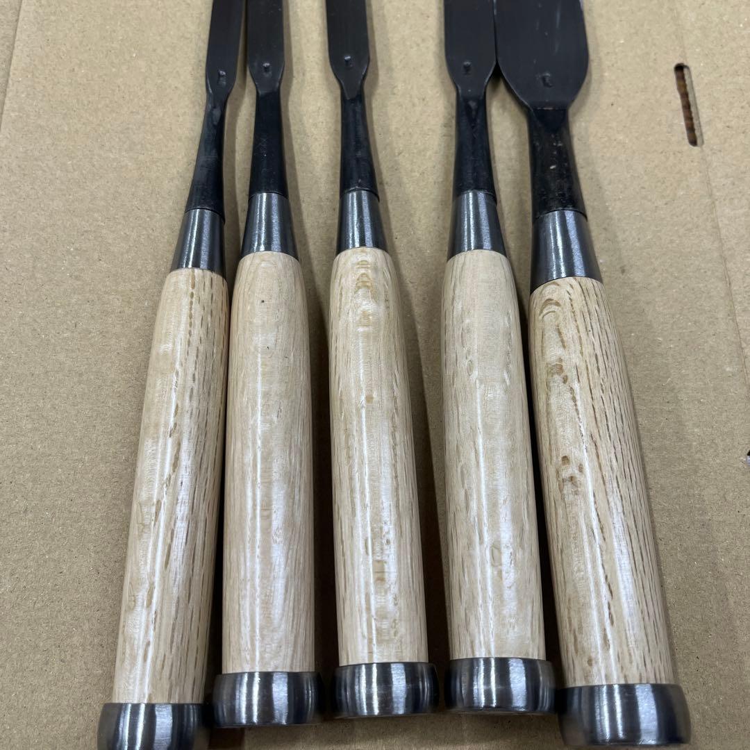 研綱　惣合ノミ　5点セット