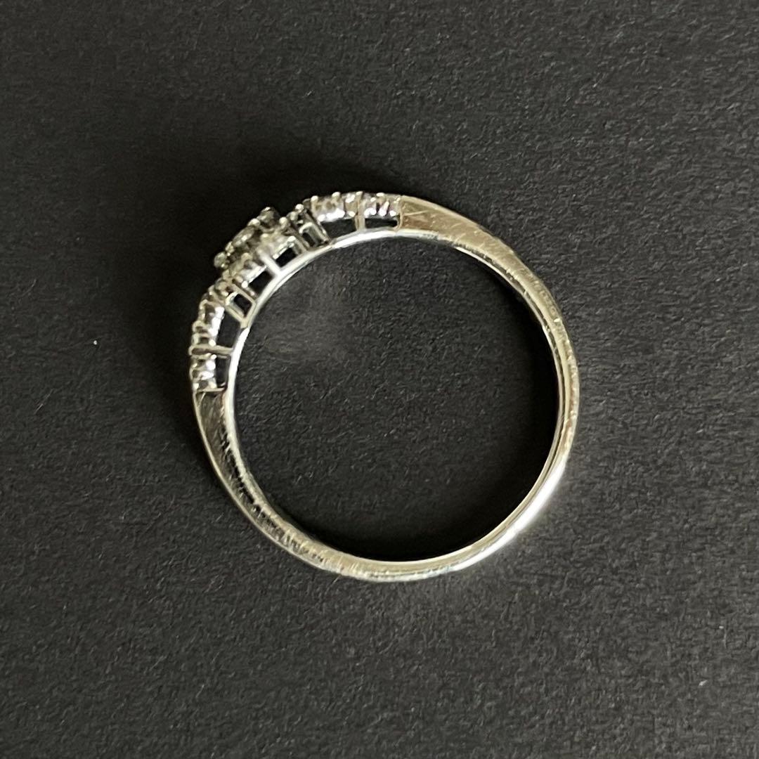 SV925 0.30刻印 フラワーデザイン シルバーリング 13号
