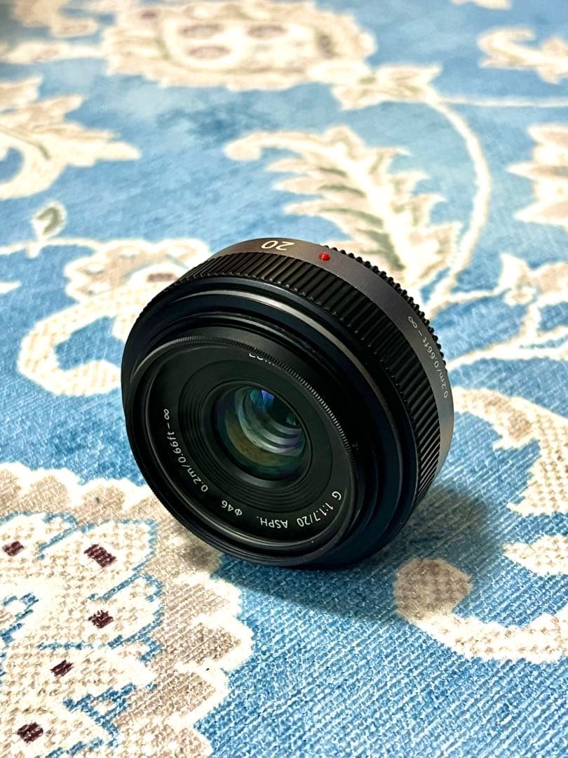 LUMIX H-H020 20mm レンズ 46mmフィルター径