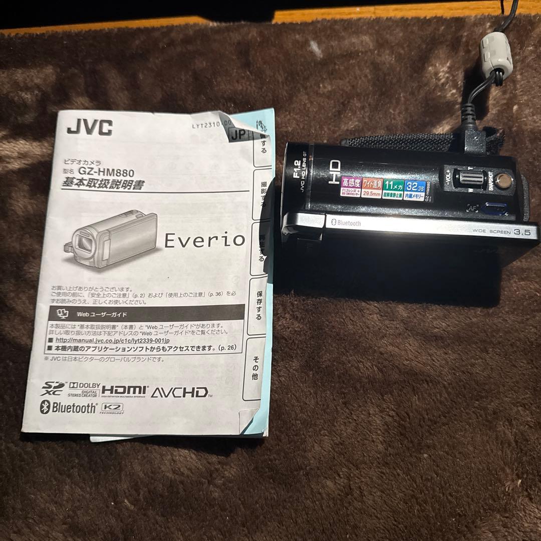 JVC Everio GZ-HM880 ビデオカメラ 本体