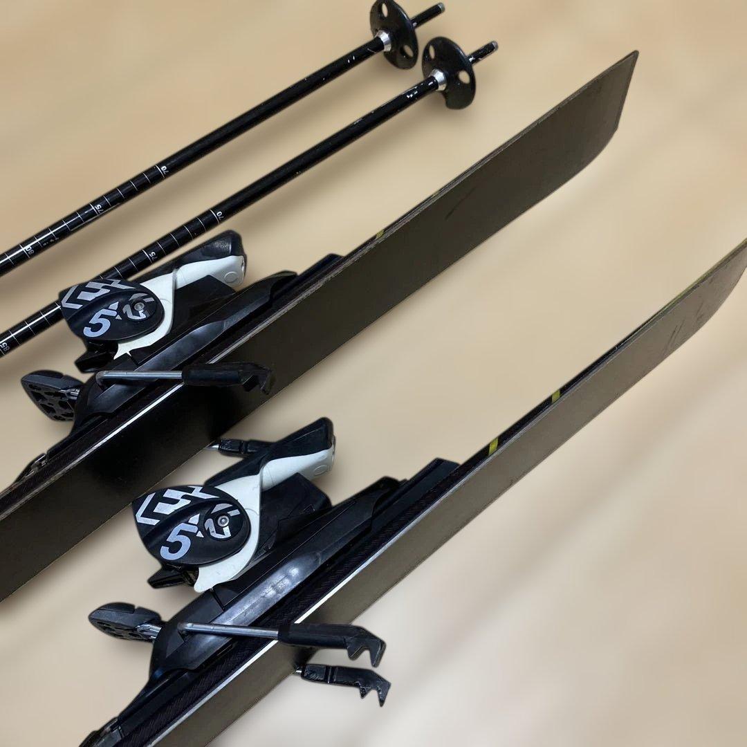 サロモン　ジュニア　スキー板130㎝　3点セット