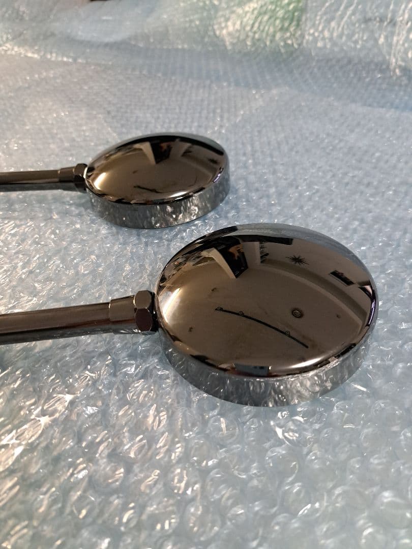 ポッシュフェイス Z2タイプミラー タイプ2 ブラッククローム 2本セット