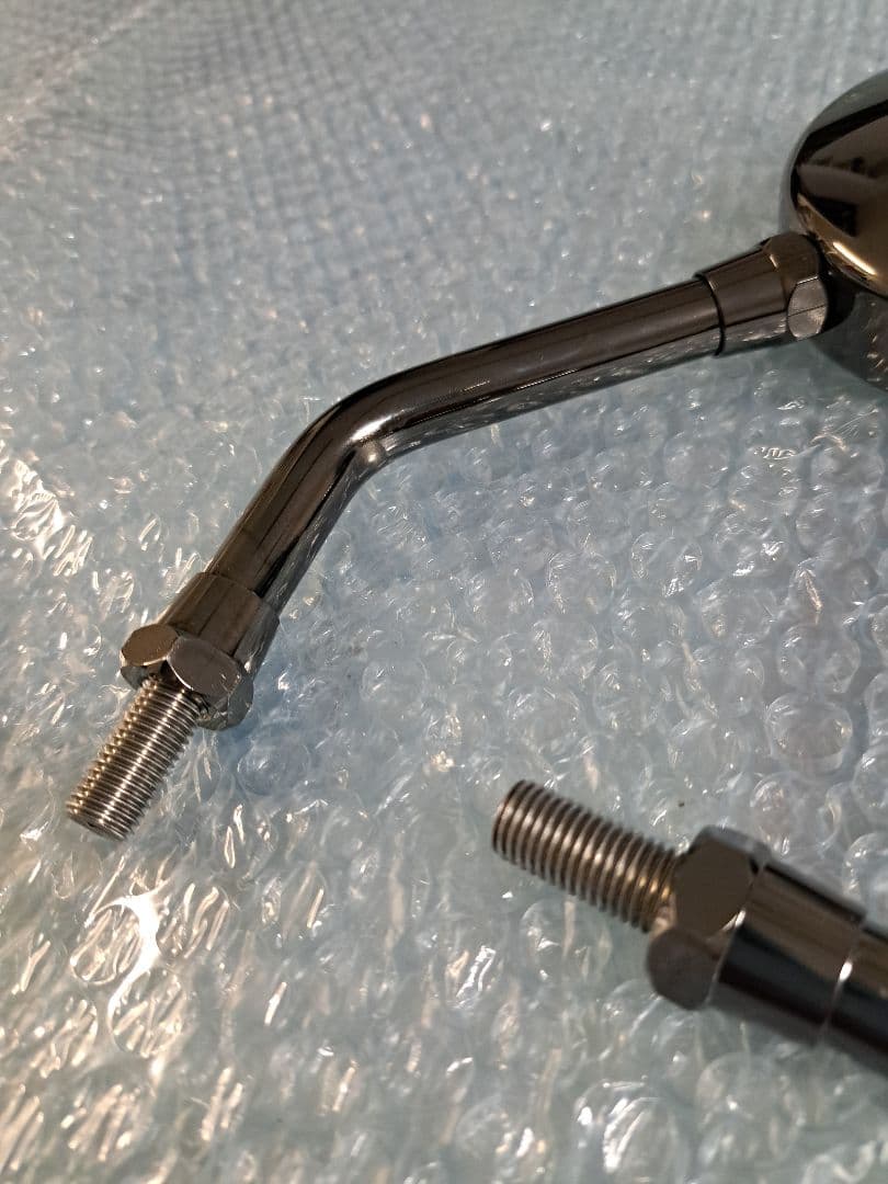 ポッシュフェイス Z2タイプミラー タイプ2 ブラッククローム 2本セット