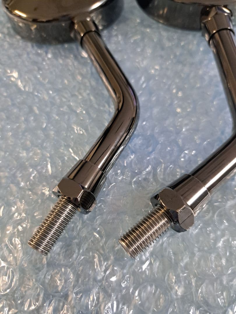 ポッシュフェイス Z2タイプミラー タイプ2 ブラッククローム 2本セット