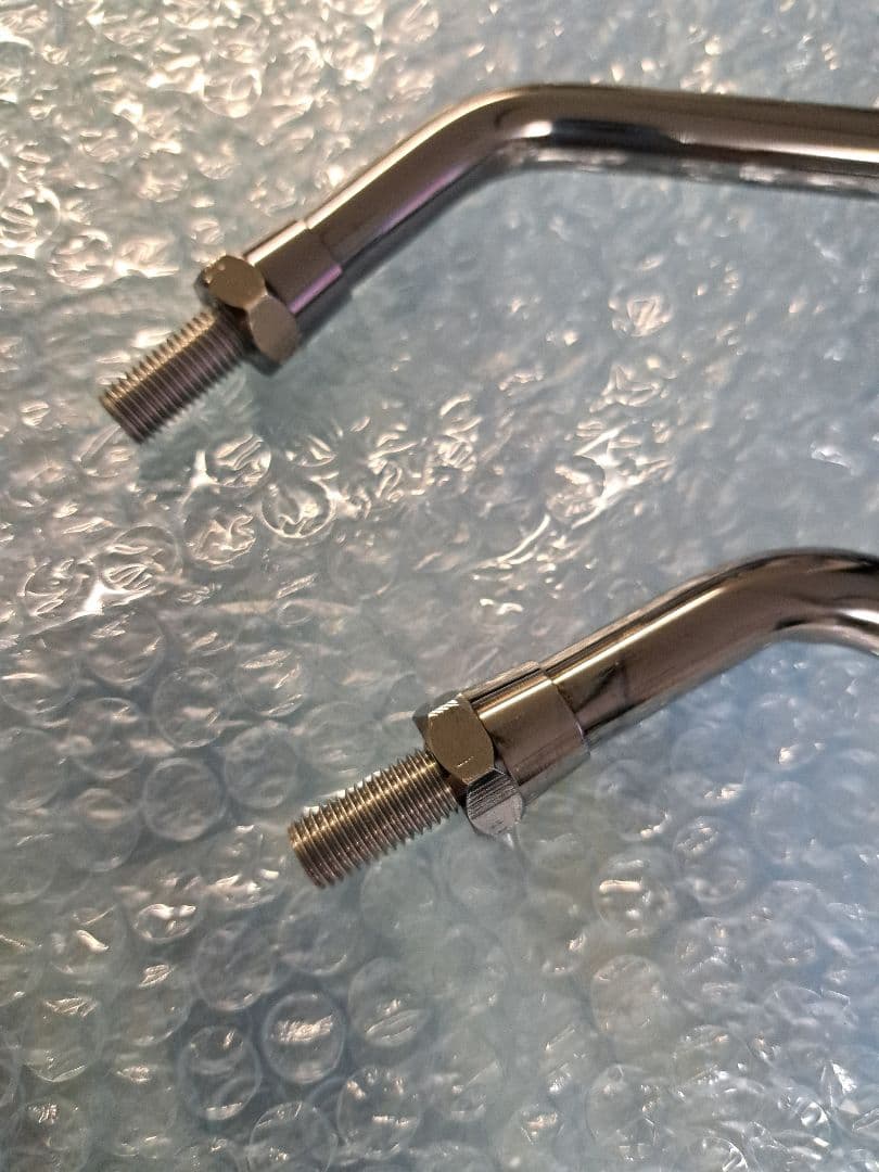 ポッシュフェイス Z2タイプミラー タイプ2 ブラッククローム 2本セット