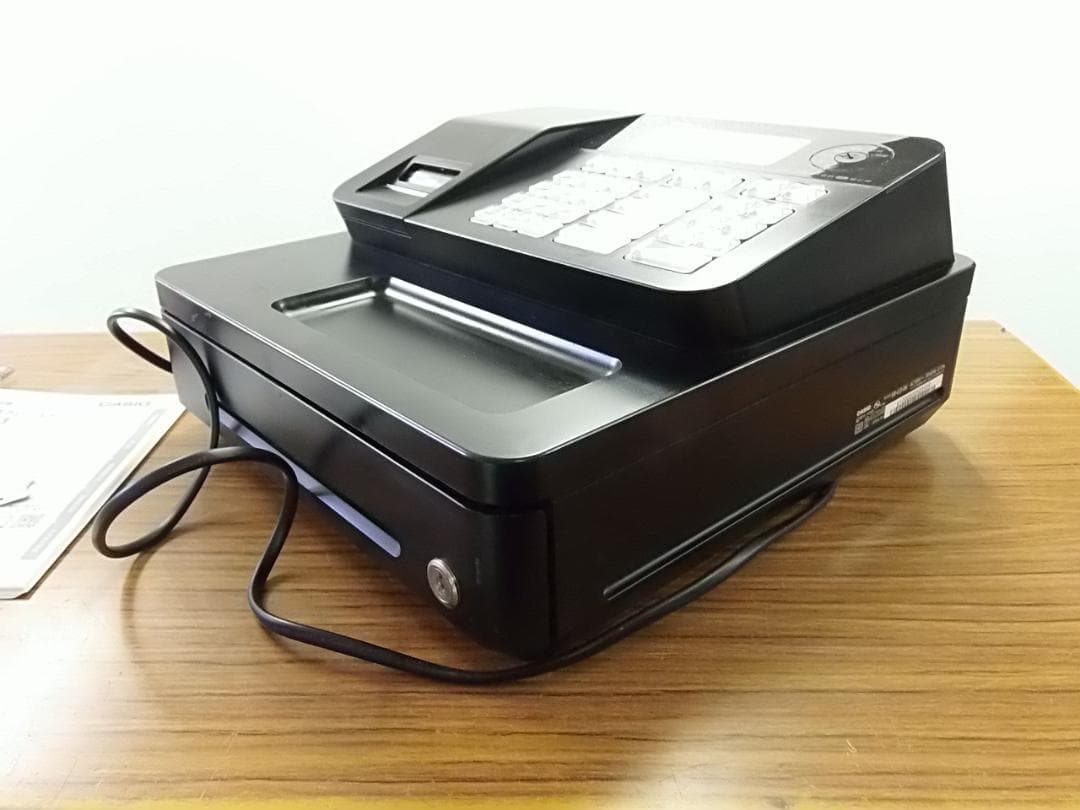 人気の黒126スマホと連携2020年製カシオSR-G3インボイスレジスター4部門