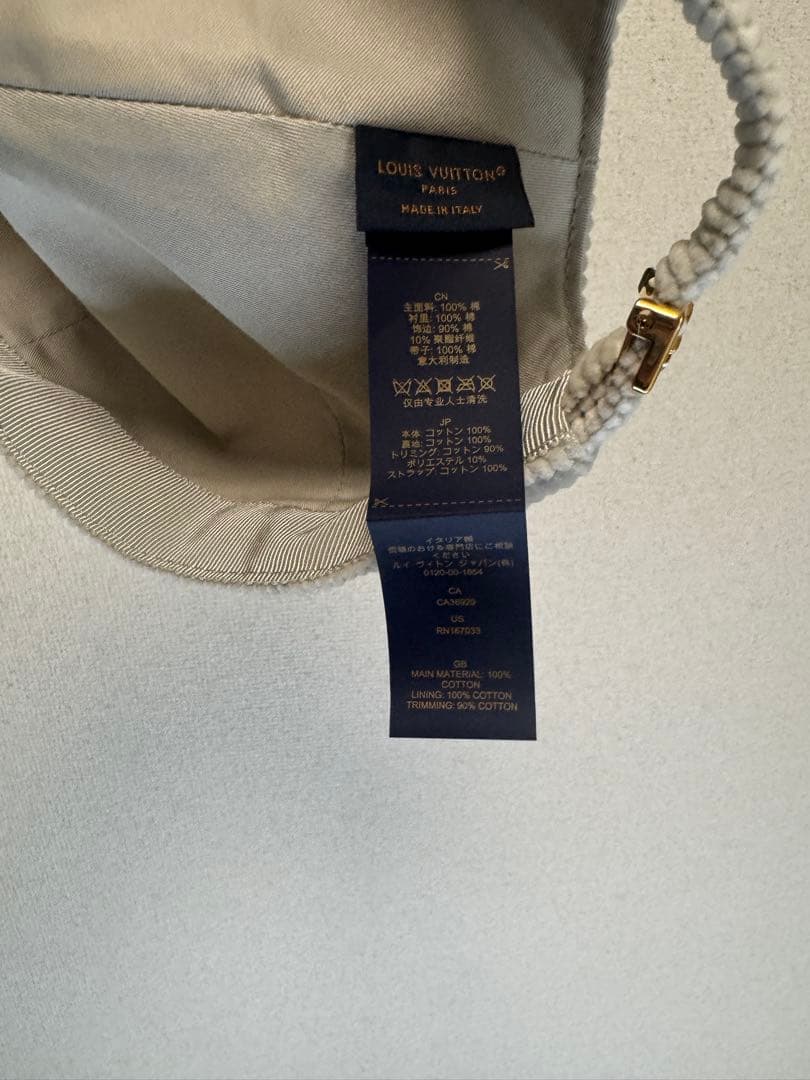 Louis Vuitton コーデュロイキャップ ユニセックス 2025SS