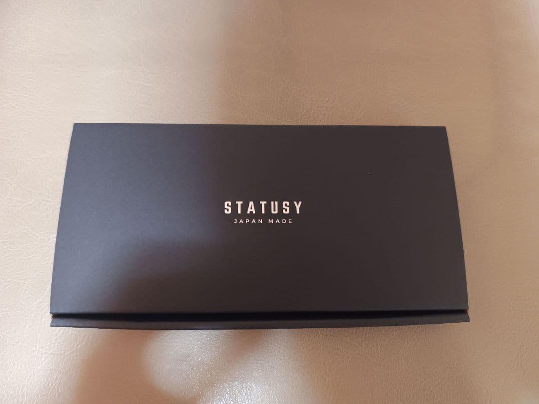 STATUSY il modo Air 長財布 キャメル（左利き用）