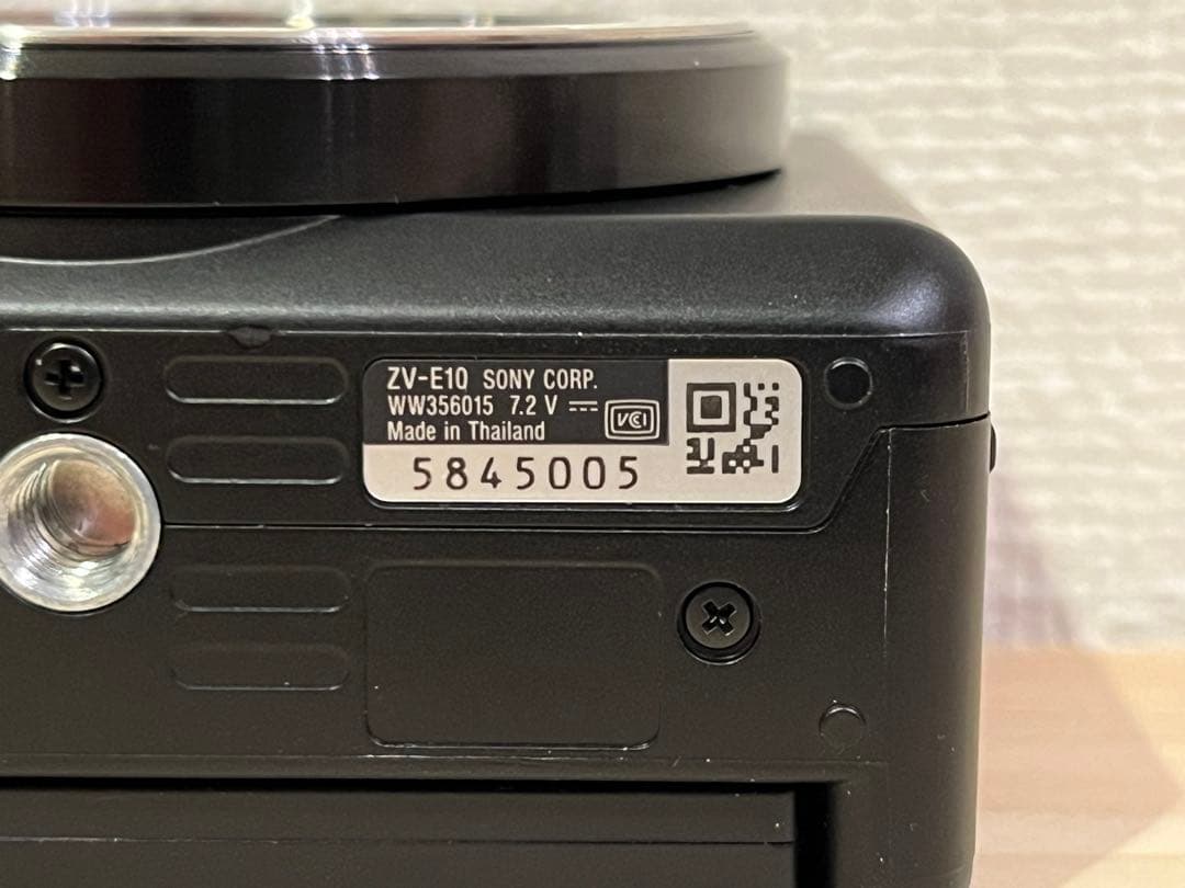 【美品 完動品】 SONY VLOGCAM ZV-E10 #25361