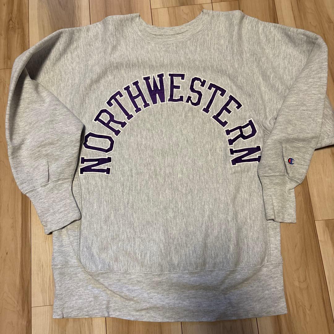 90s チャンピオン　リバースウィーブ　刺繍タグ　Mサイズ