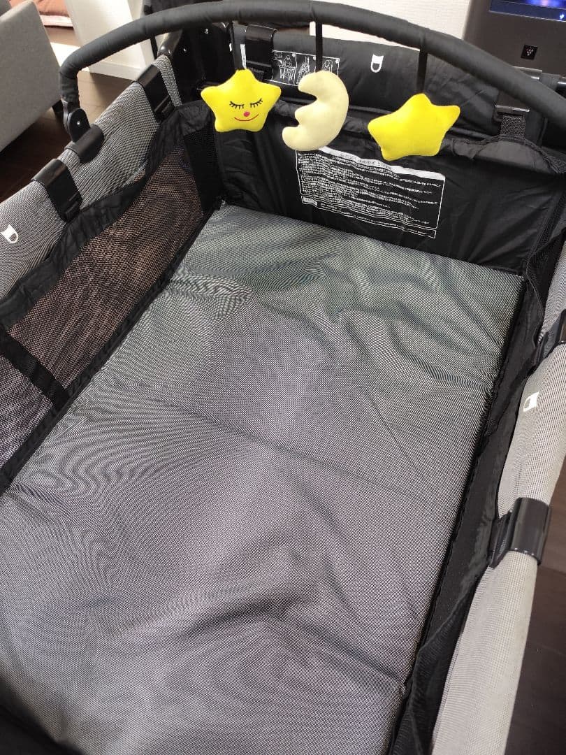 KATOJI プレイヤードニューヨークベビー 折りたたみ式 簡易ベビーベッド