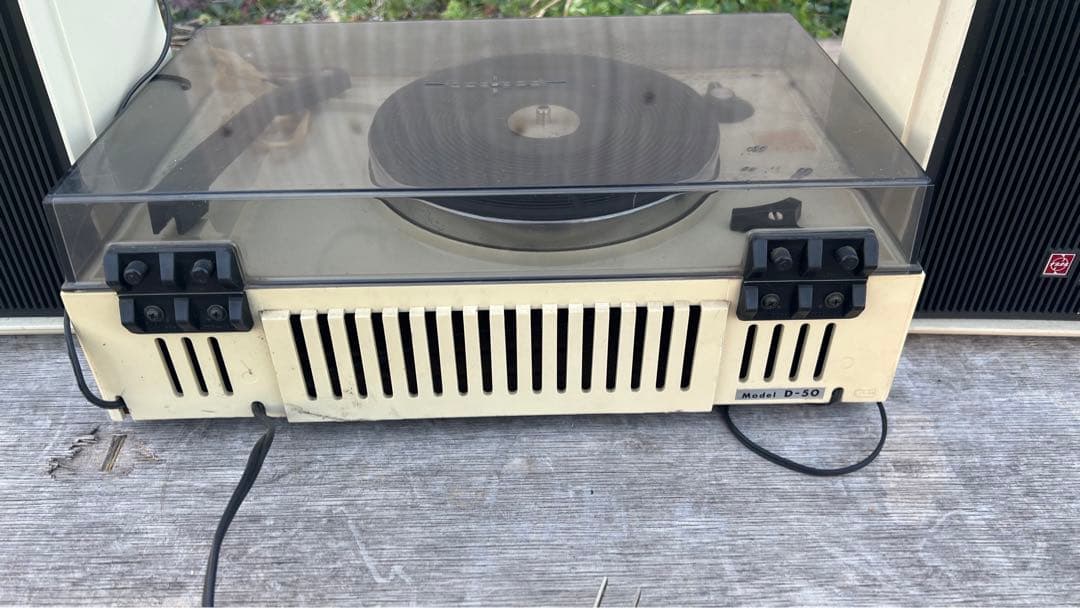 【O-140】National ナショナル レコードプレーヤー D-50