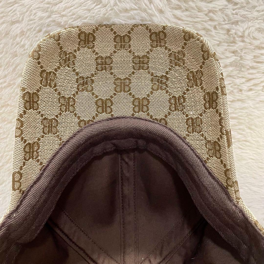 バレンシアガ グッチコラボ ザ ハッカー プロジェクト ベースボールキャップ L