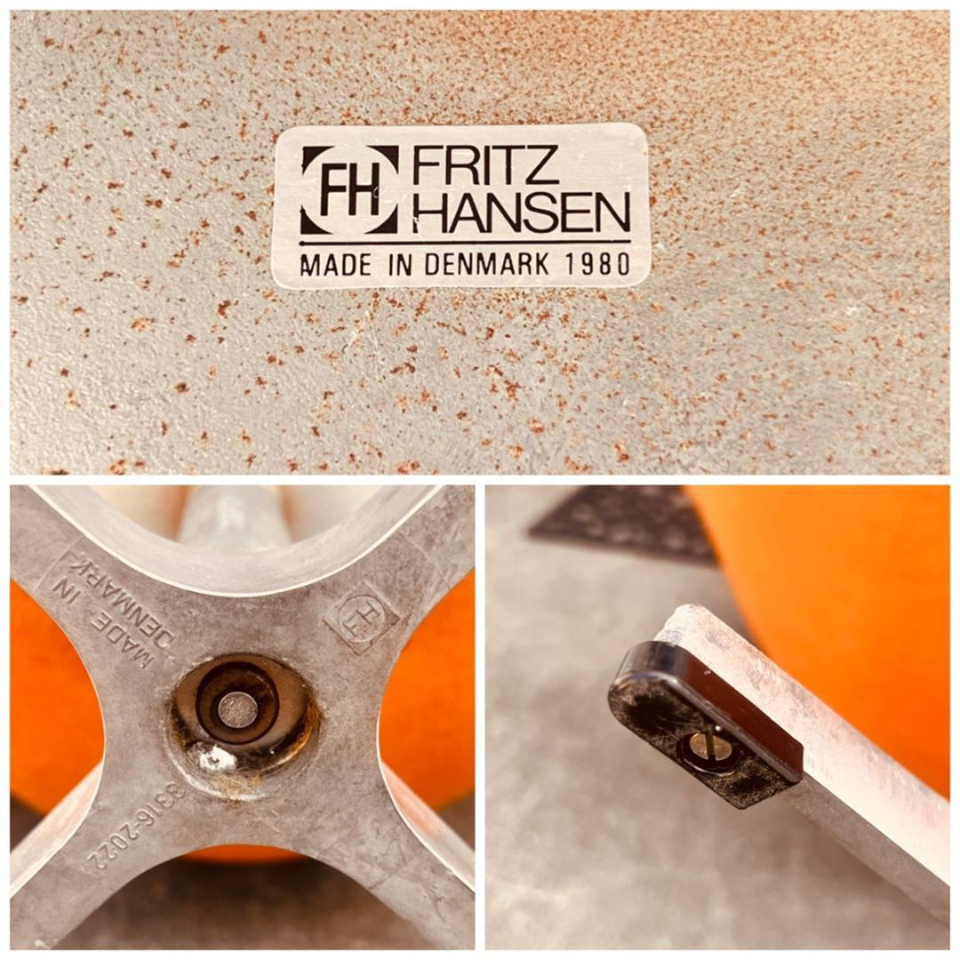 ひやひや出品☆希少 80's ビンテージ フリッツハンセン スワンチェア