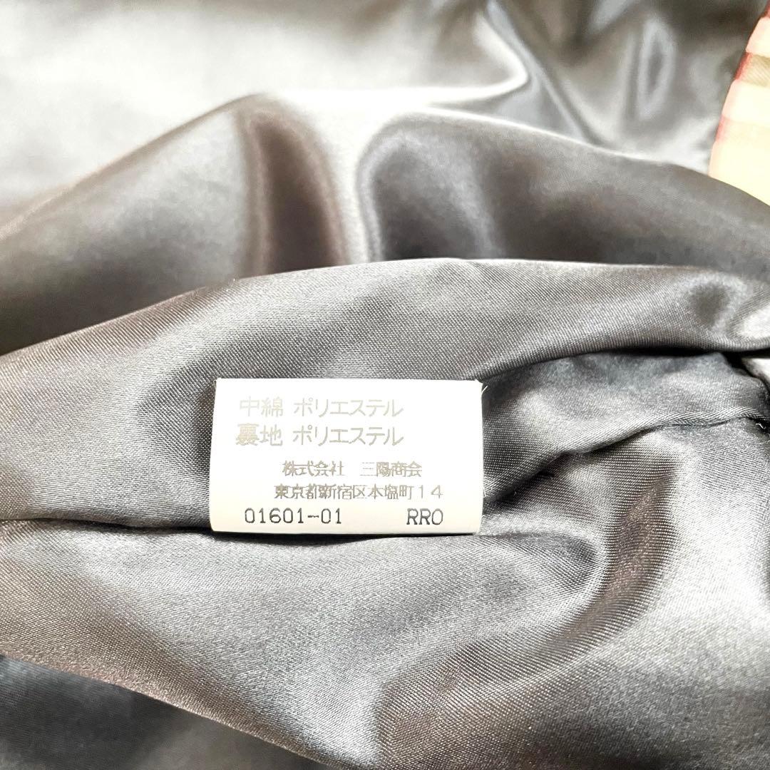 希少✨バーバリー　モッズコート　Bロゴ　B金具　ノバチェック　フード収納可能　黒