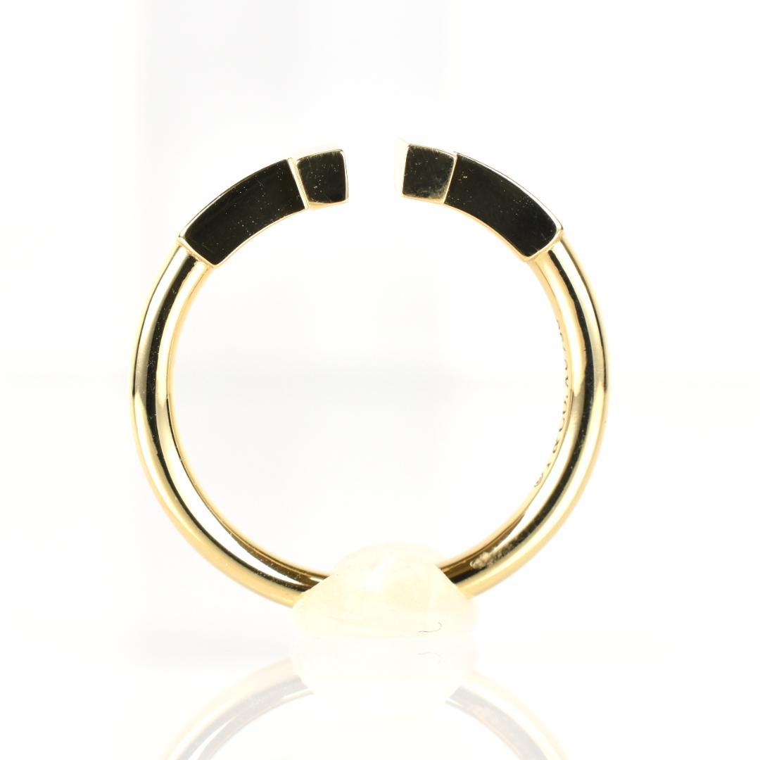 【新品仕上げ済】TIFFANYティファニー Tワイヤーイエローゴールドリング