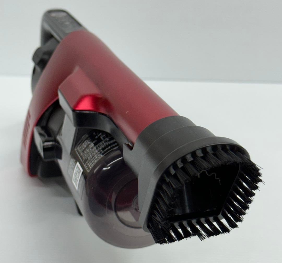 充電器+純正バッテリー付き　シャープ　EC-SR7-P 掃除機　2022年製　赤