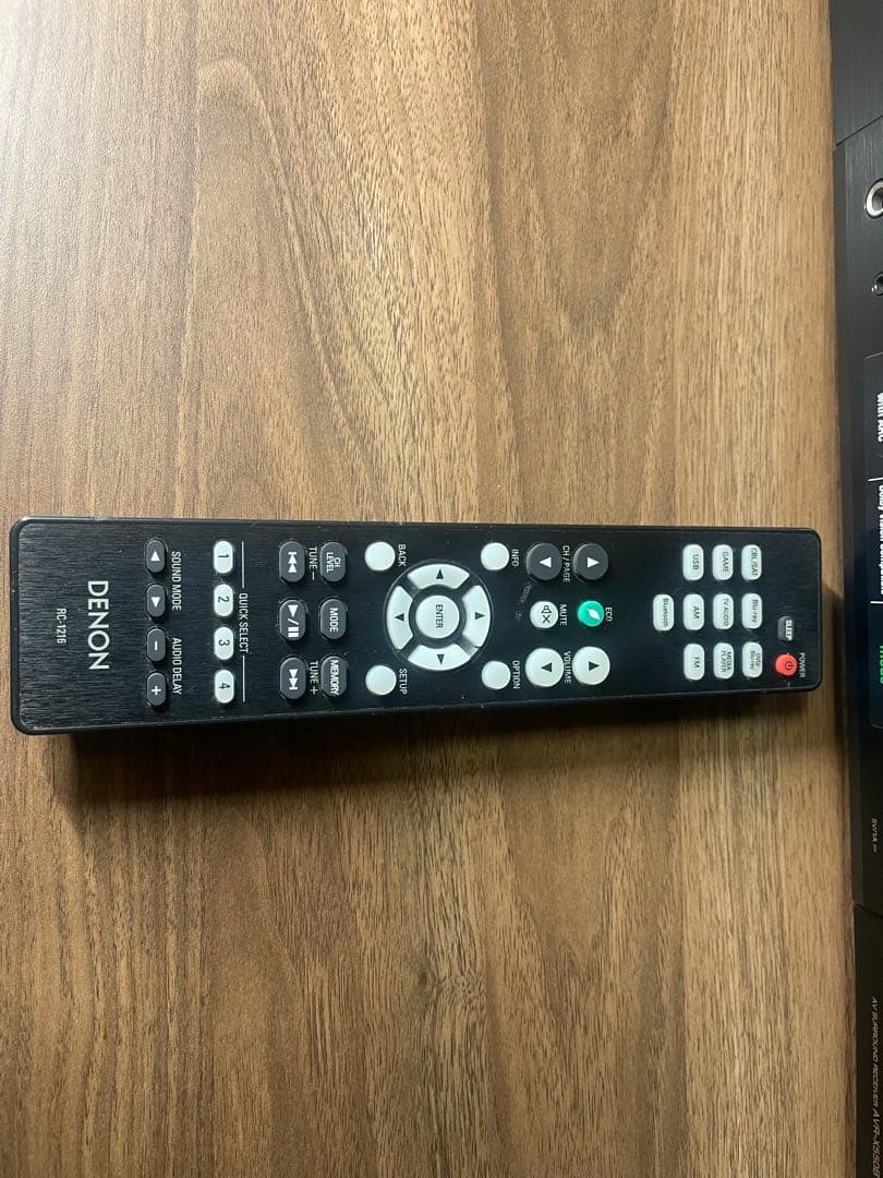 DENON AVR-X550BT 本体　リモコン