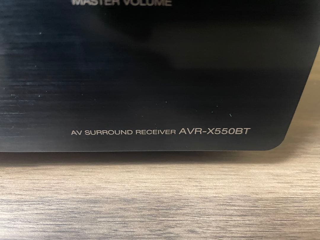 DENON AVR-X550BT 本体　リモコン