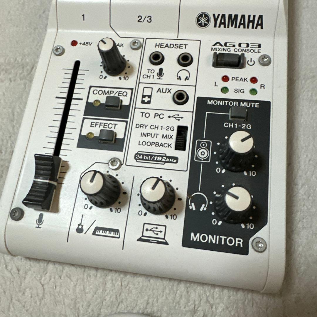 オーディオインターフェースYAMAHA AG03 箱付き