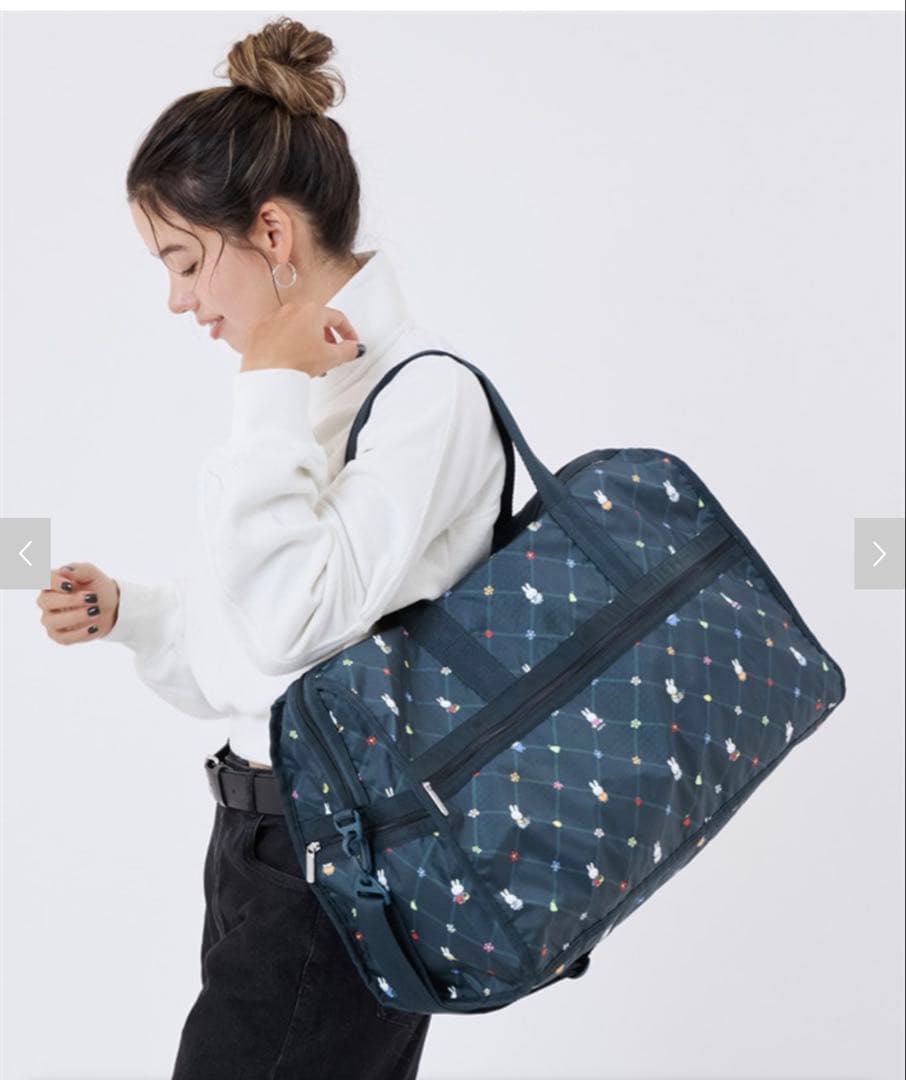 新品未使用LeSportsac×Miffy DELUXE LGWEEKENDER