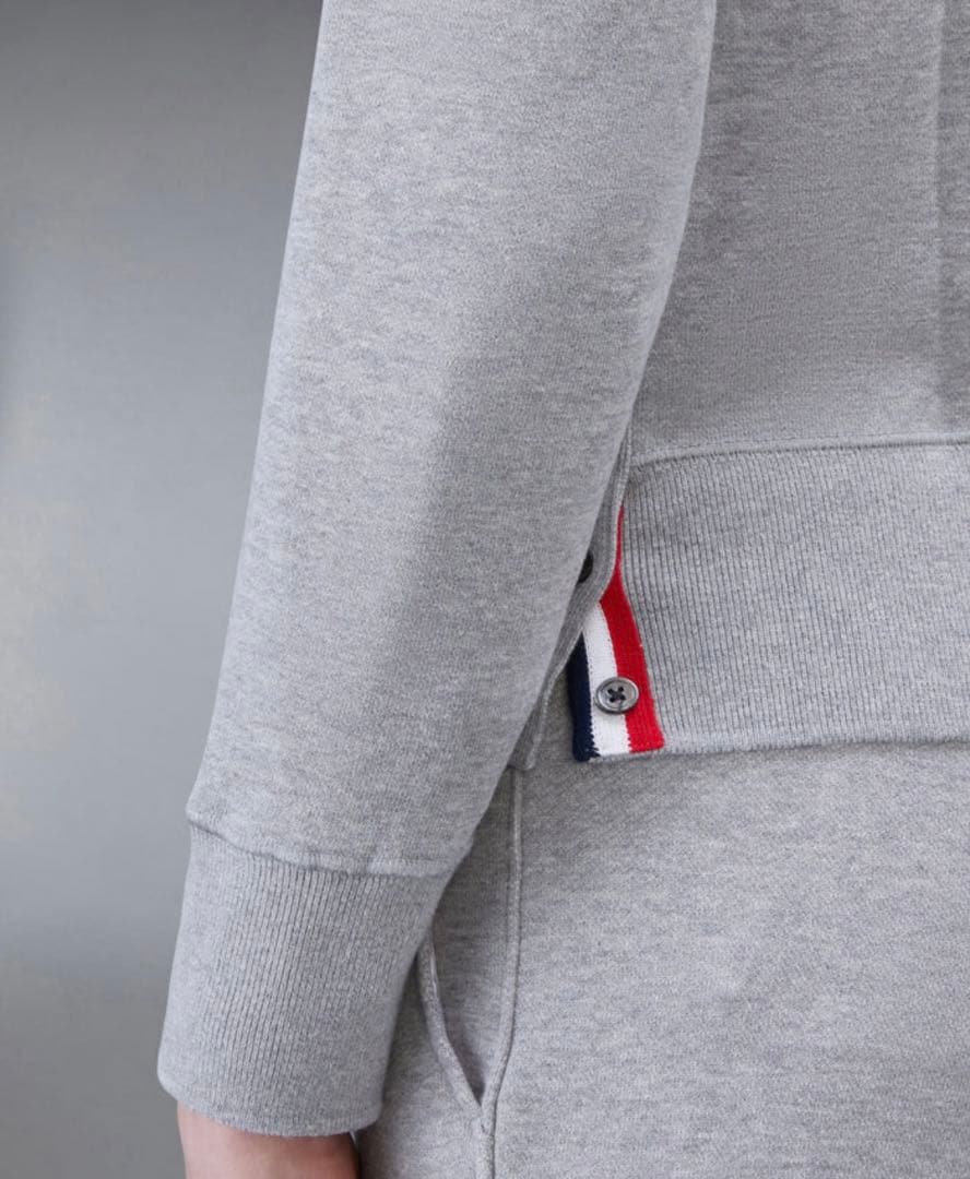 （新品）トムブラウン Thom Browne スウェット 0サイズ ライトグレー