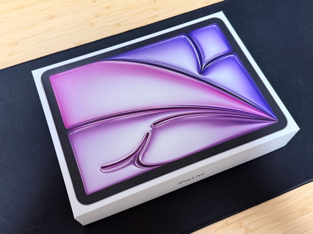 【ほぼ未使用】iPad Air M3 128GB Wi-Fiモデル パープル