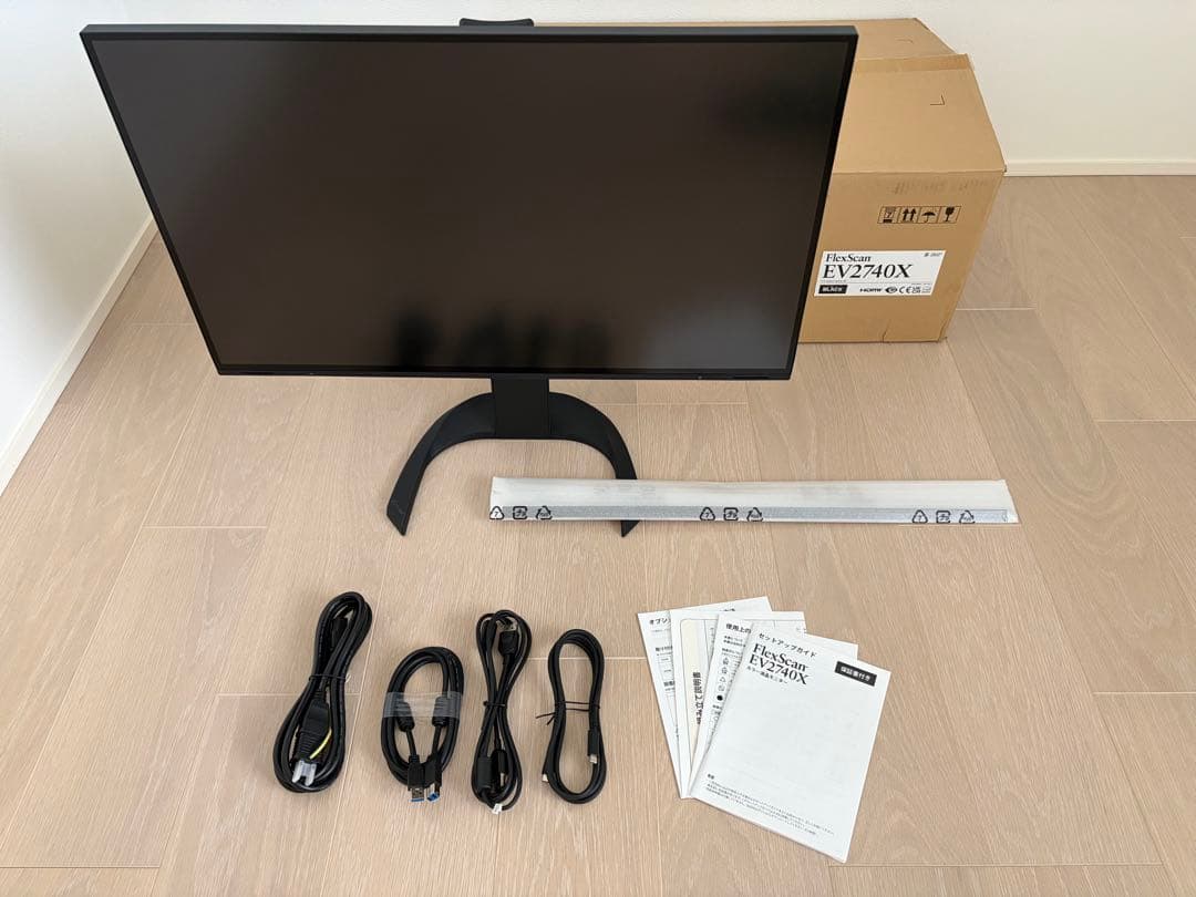 【極美品】EIZO EV2740X 4K 27インチ 2023年製 使用少