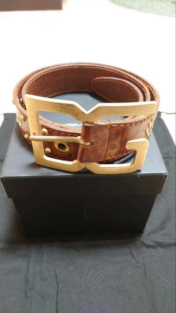 【希少品】D&G ヴィンテージ 本革ベルト