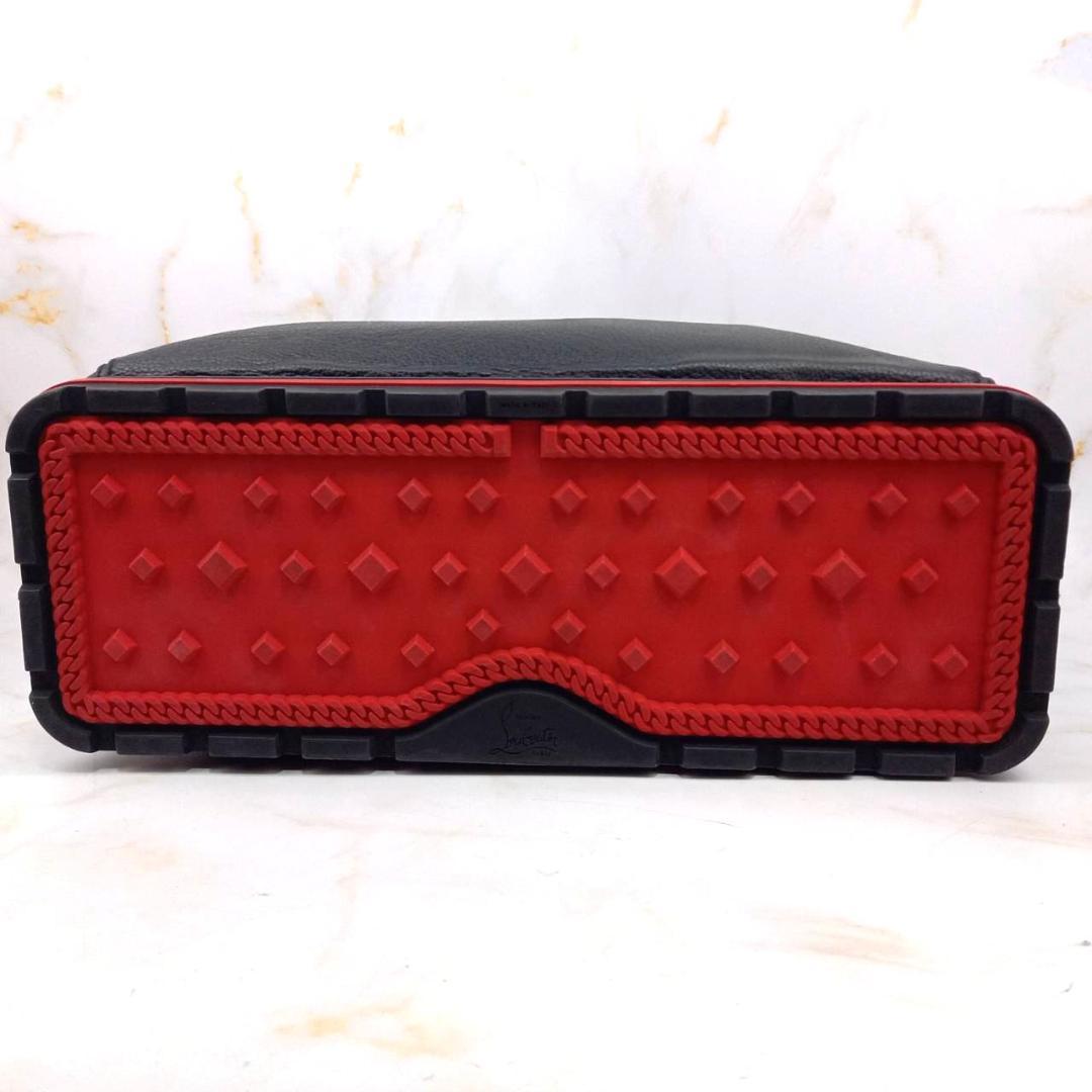 ✨良品✨ クリスチャンルブタン レザー トートバッグ カバイカー ブラック