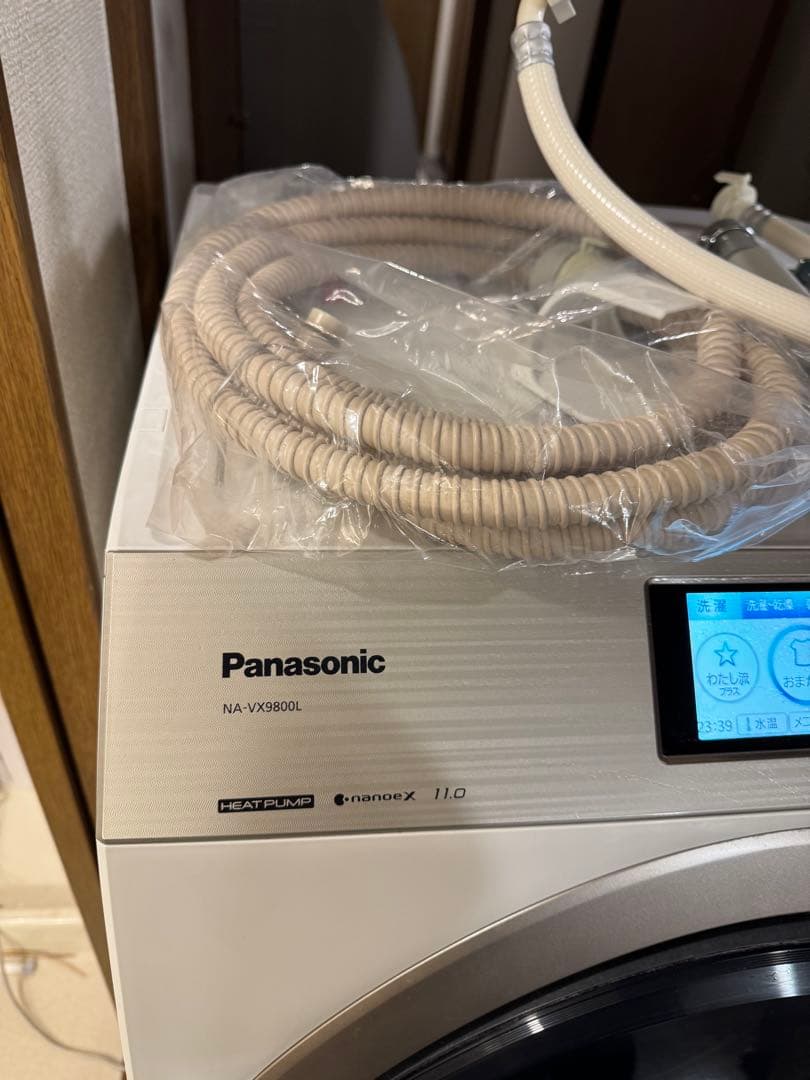動作保証3ケ月　パナソニック　NA-VX9800L ドラム式洗濯機