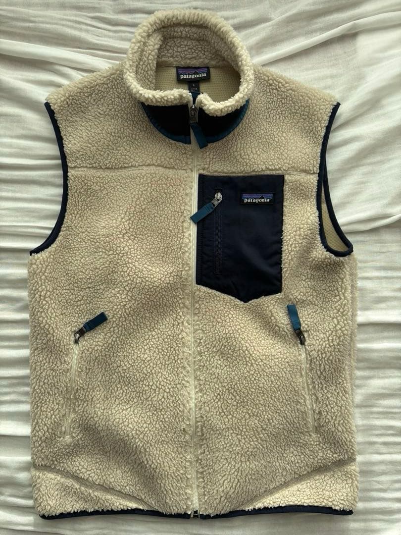 【美品】patagonia パタゴニア ボア フリース ベスト レトロX