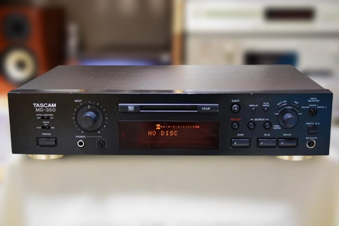 TASCAM MD-350 MDデッキ（業務用）