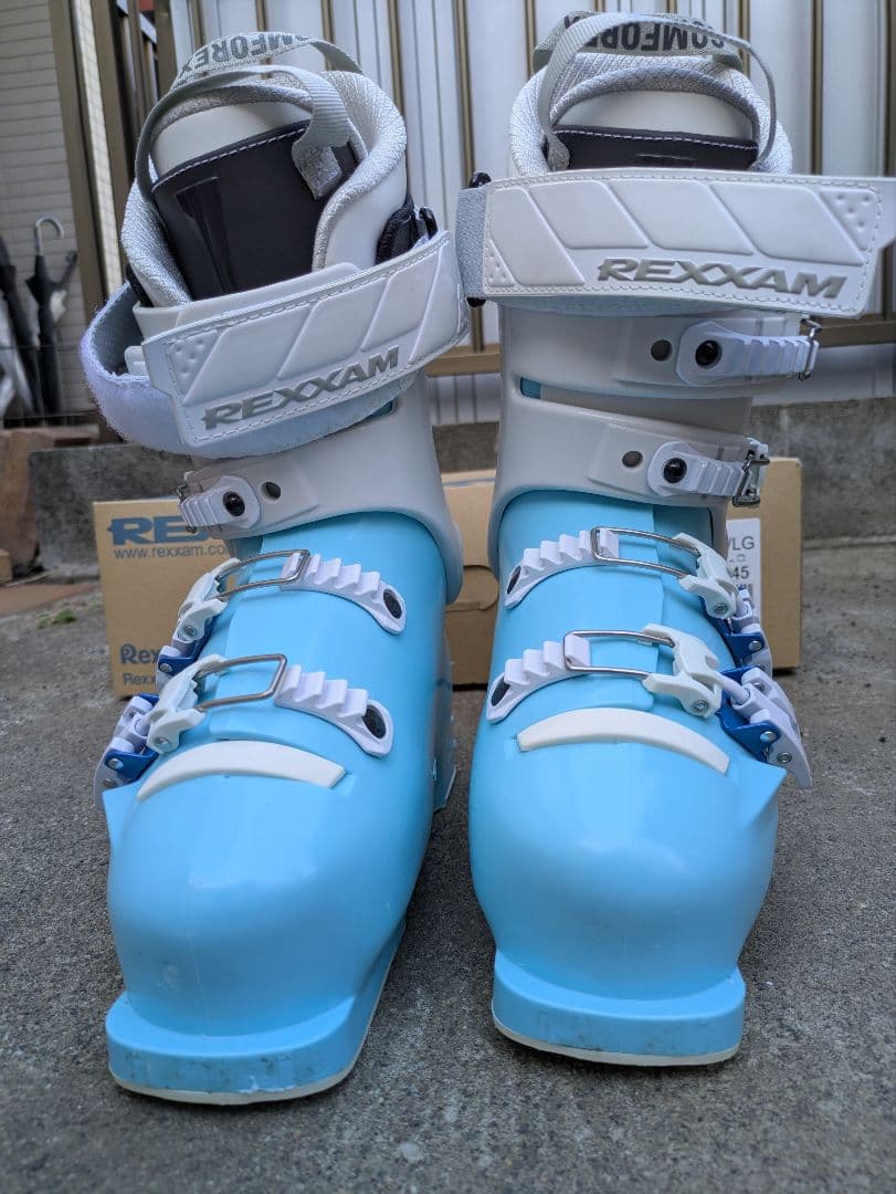 REXXAM スキー用ブーツ ライトブルー